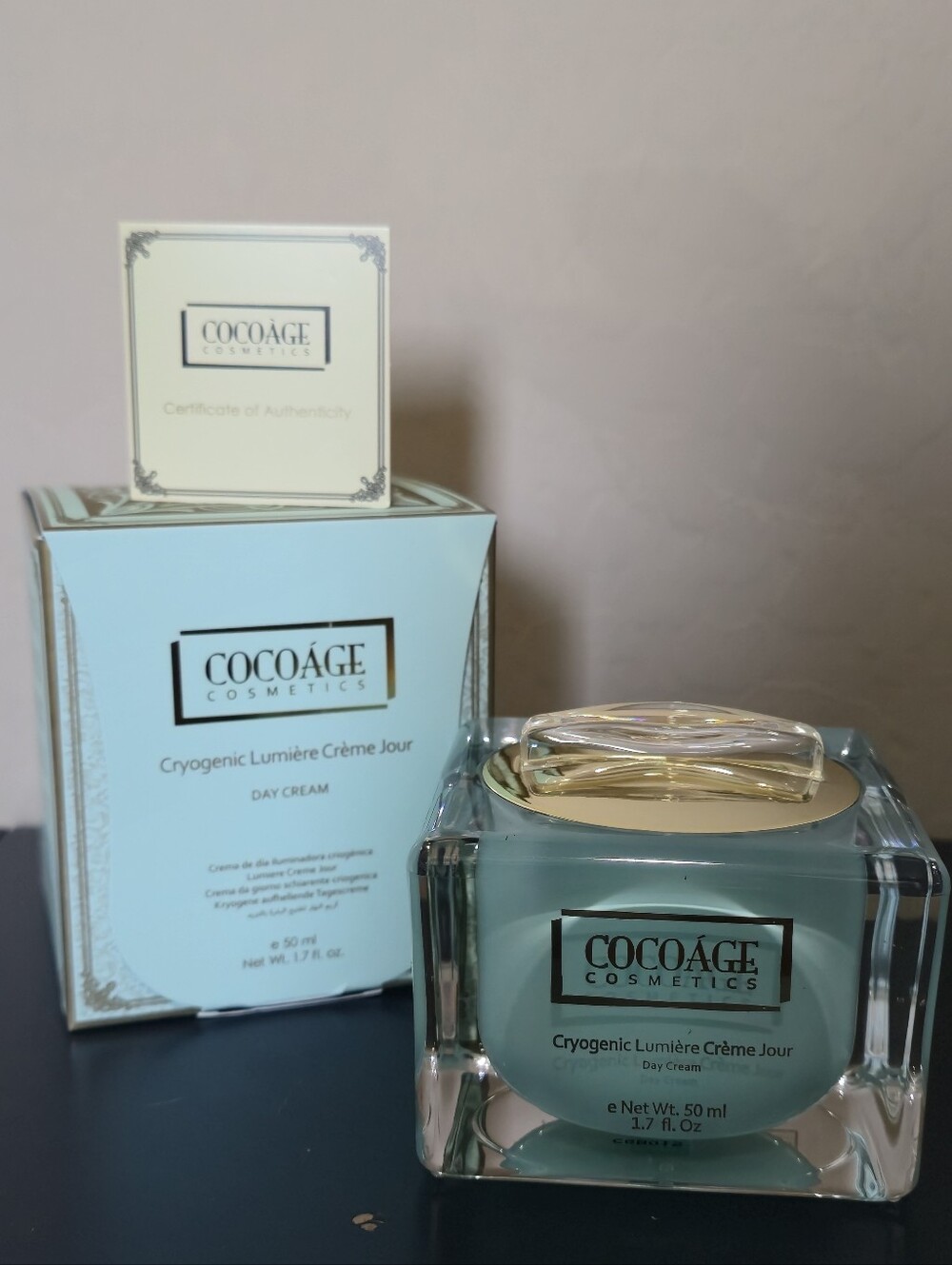 Cocoage Cryogenic Lumière Day Cream - NIB NEW